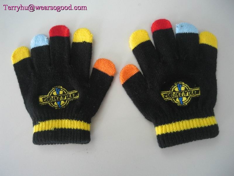knitted gloves mitten