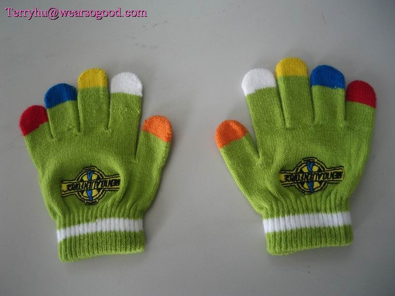 knitted gloves mitten