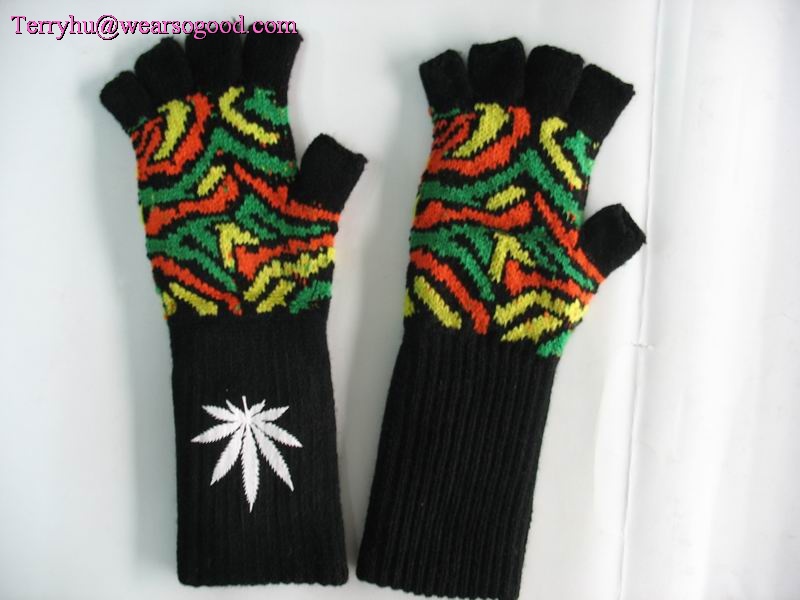knitted gloves mitten